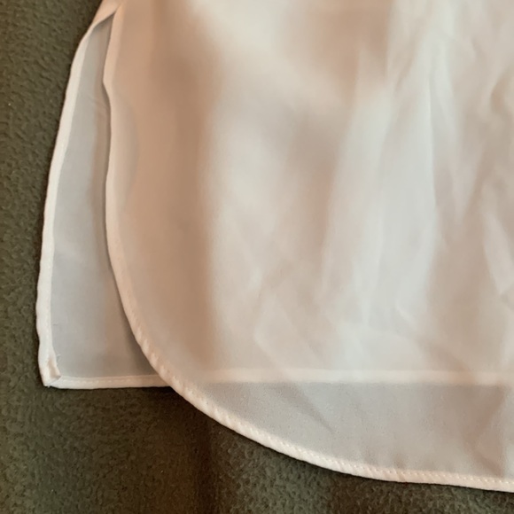 Robert Rodriguez white, sheer tunic. Long sleeve. Size medium - Picture 10 of 13
